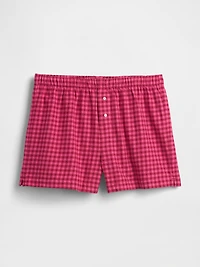 Flannel PJ Boxer Shorts