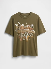 Tom Petty And The Heartbreakers Relaxed Graphic T-Shirt