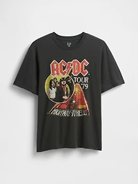 AC/DC 1979 Tour Relaxed Graphic T-Shirt