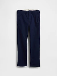 Kids Uniform Straight-Fit Stretch Khakis