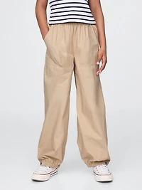 Kids Poplin Baggy Joggers