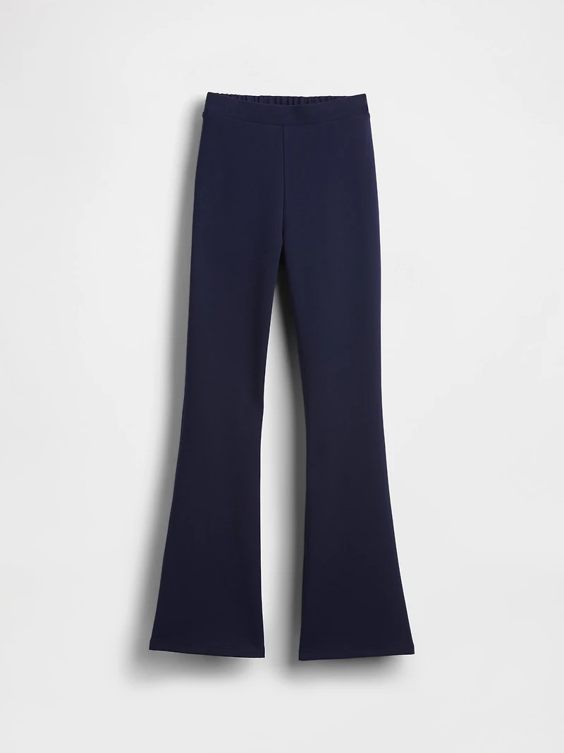 Kids Uniform Ponte Easy Flare Pants