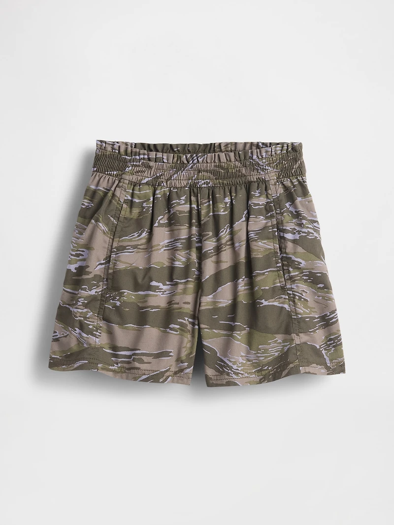 Kids Poplin Easy Shorts