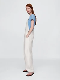 UltraSoft Denim Horseshoe Overalls