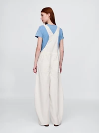 UltraSoft Denim Horseshoe Overalls