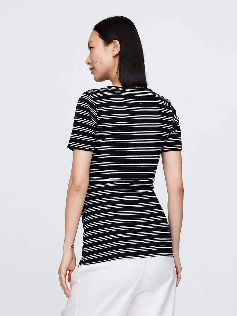 Maternity Modern Crewneck T-Shirt