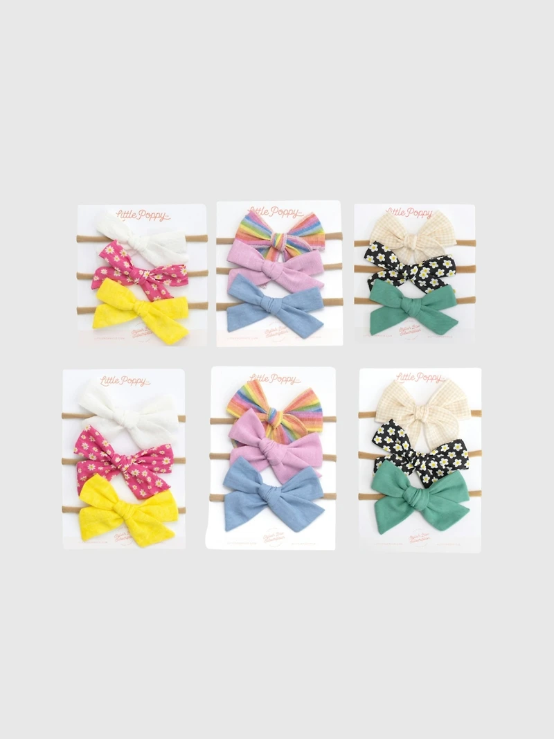 The Nora Headband Bow Bundle