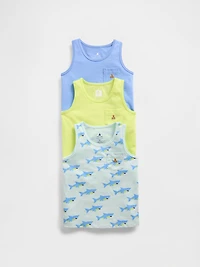 Baby & Toddler Mix & Match Pocket Tank (3-Pack)