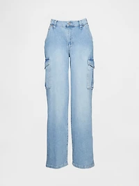 Mid Rise '90s Loose Cargo Jeans