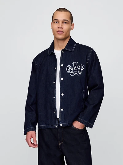 Varsity Coaches Denim Jacket