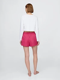 Flannel PJ Boxer Shorts