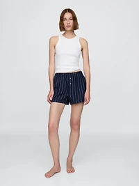 Flannel PJ Boxer Shorts