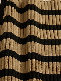 Rib Sweater Crop Tank Top