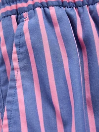 Organic Cotton Poplin Easy Wide-Leg Pants