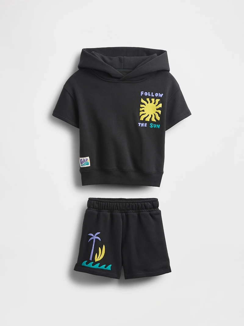 Baby & Toddler VintageSoft Hoodie Outfit Set