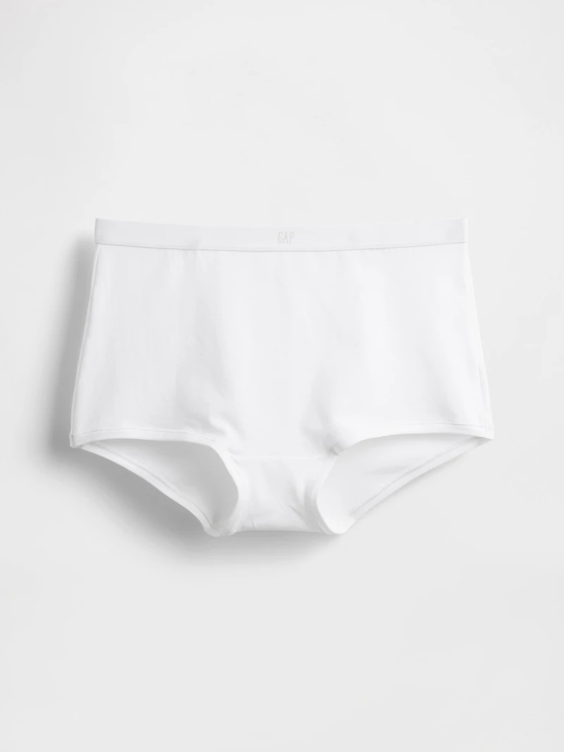 Organic Stretch Cotton High Rise Shorty