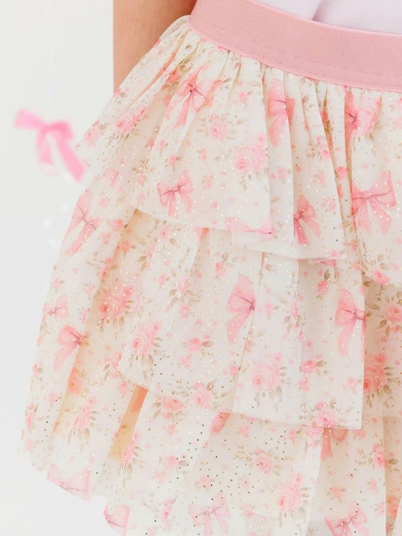 Sweet Wink Ditsy Floral Petal Tutu