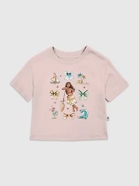 Toddler Disney Moana Bow Icons Graphic T-Shirt