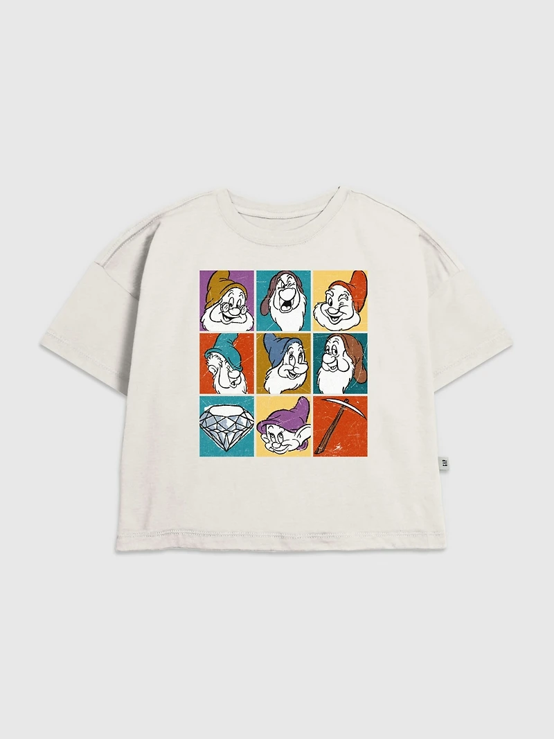 Kids Snow White Dwarves Graphic T-Shirt