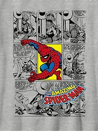 Kids Spider-Man Comic Cover Graphic T-Shirt