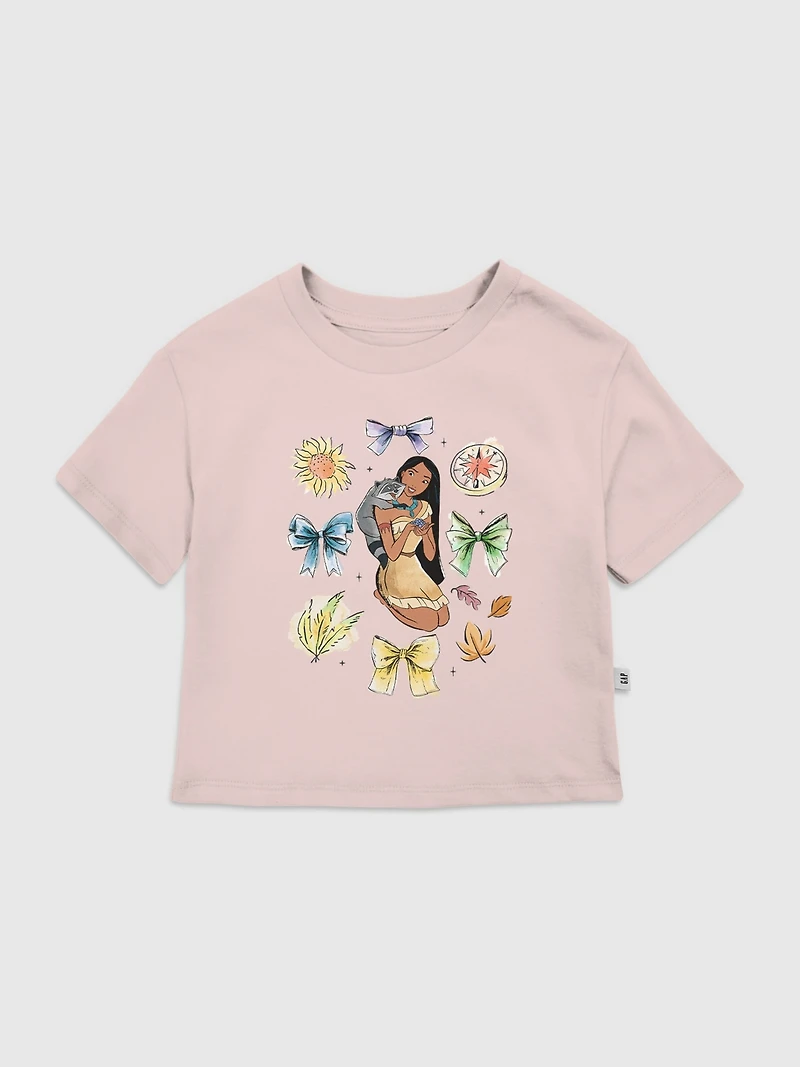 Toddler Disney Pocahontas Bow Icons Graphic T-Shirt