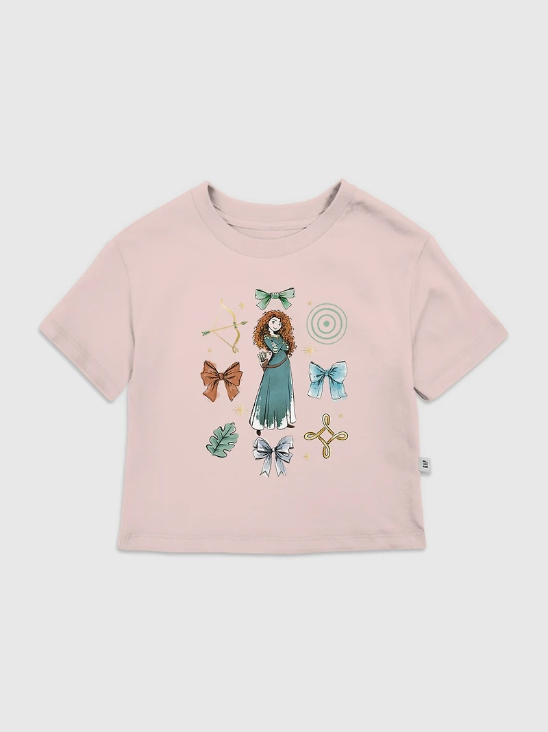 Toddler Disney Merida Bow Icons Graphic T-Shirt