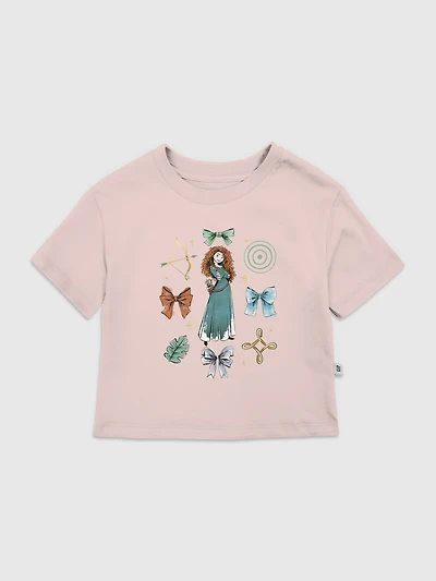Toddler Disney Merida Bow Icons Graphic T-Shirt