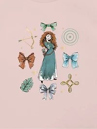 Toddler Disney Merida Bow Icons Graphic T-Shirt