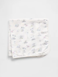 Baby Crinkle Gauze Brannan Bear Blanket