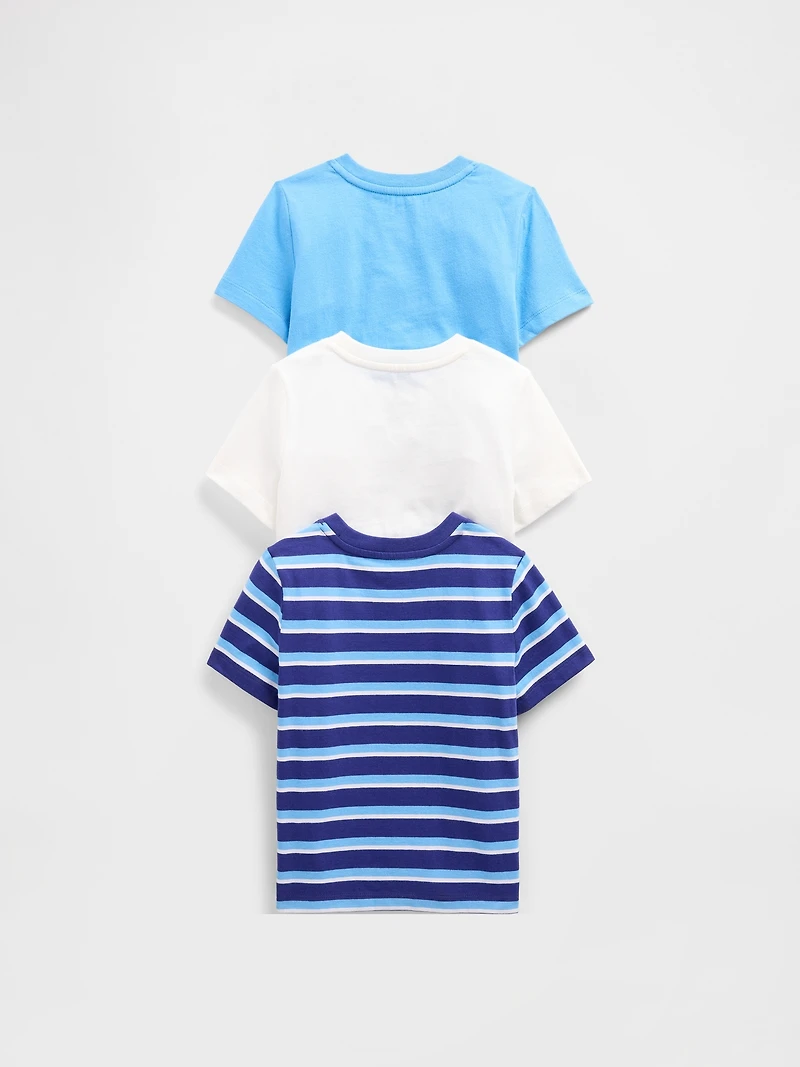 Baby & Toddler Mix & Match Pocket T-Shirt (3-Pack