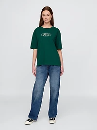 Heavyweight Ford Graphic Crop T-Shirt