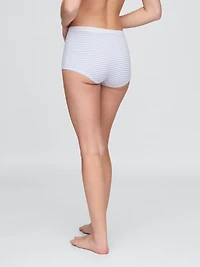 Organic Stretch Cotton High Rise Shorty