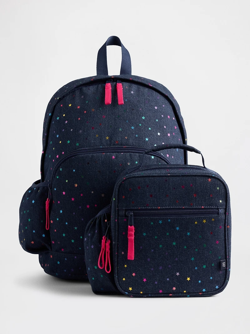 Kids Denim Backpack
