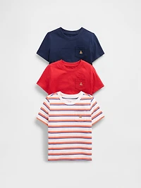 Baby & Toddler Mix & Match Pocket T-Shirt (3-Pack)
