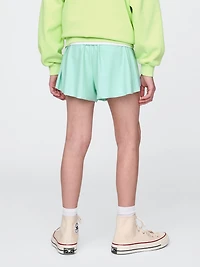 Kids Butterfly-Hem Run Shorts