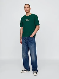 Heavyweight Ford Graphic Crop T-Shirt