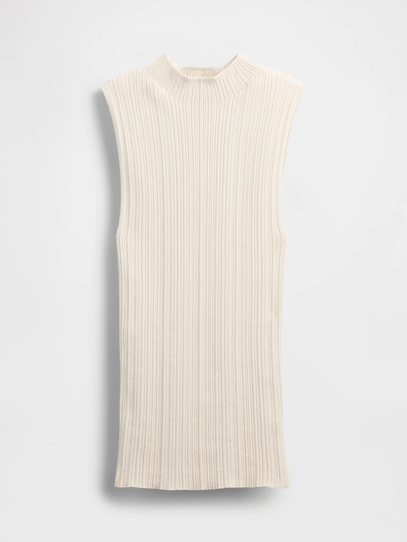 Rib Mockneck Tank Top