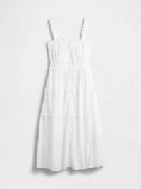 Gap × DÔEN Eyelet Midi Dress