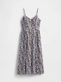 Floral V-Neck Maxi Dress