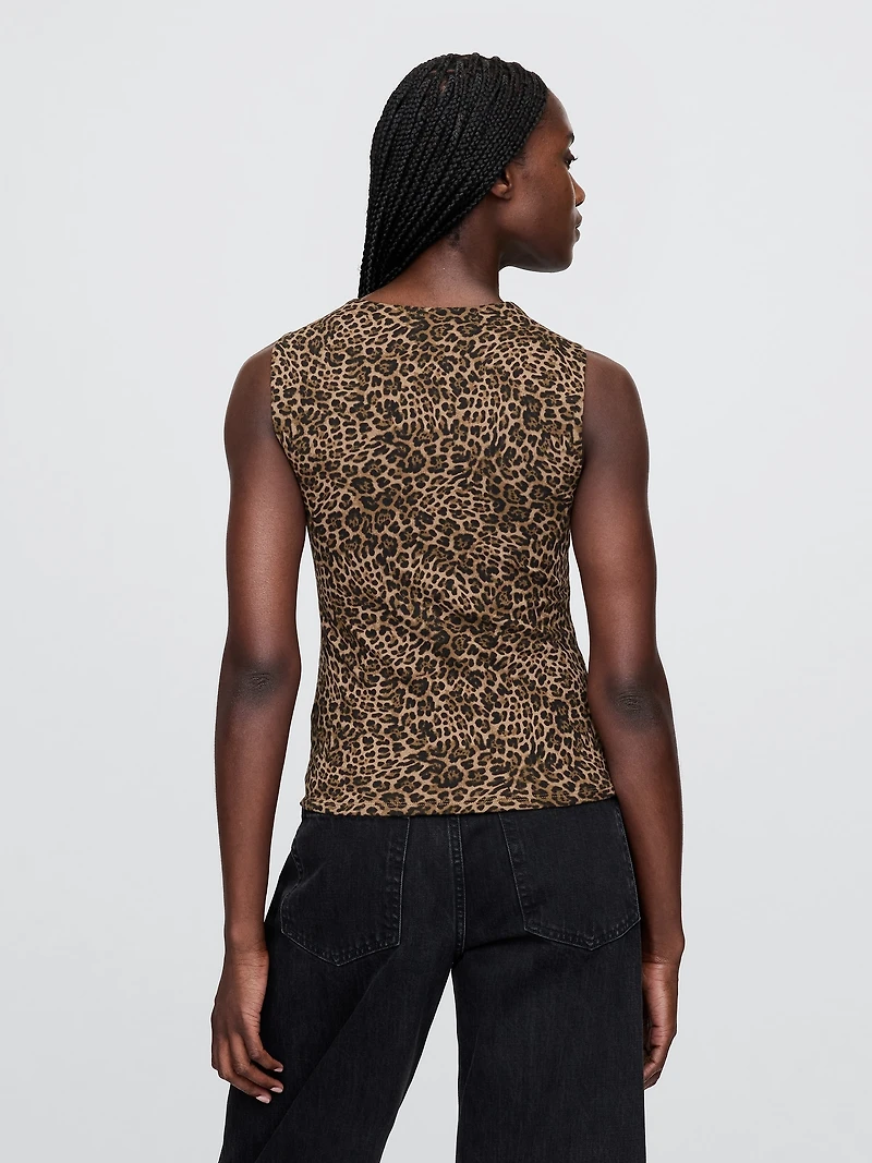 CloseKnit Jersey Square-Neck Top