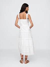 Gap × DÔEN Eyelet Midi Dress