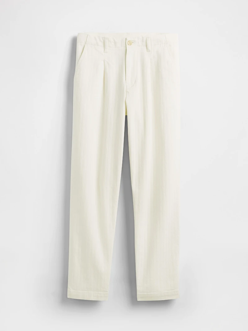 Gap × DÔEN Pleated Denim Trousers