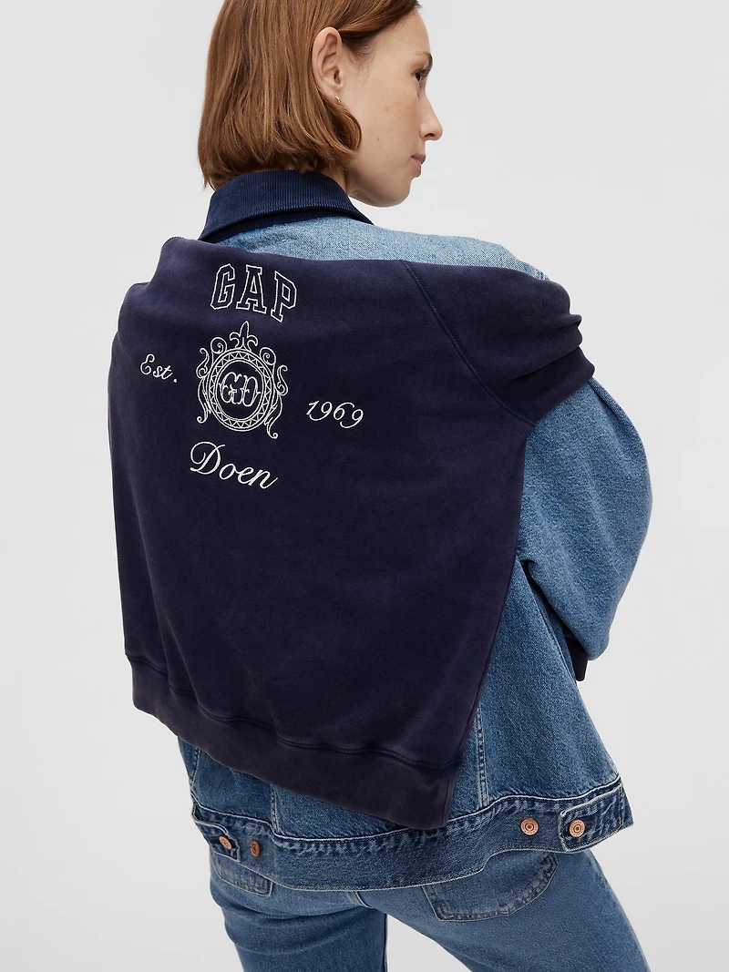 Gap × DÔEN VintageSoft Logo Sweatshirt