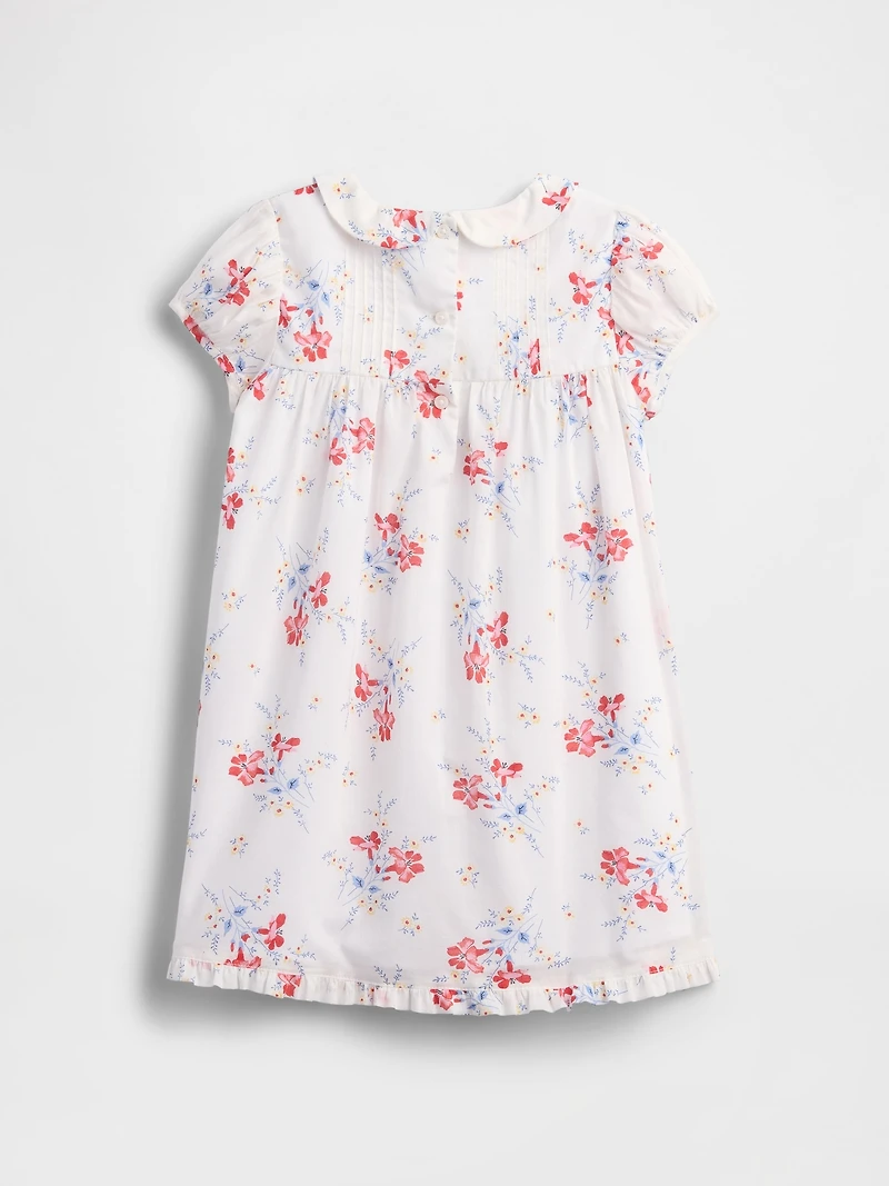 Gap × DÔEN Baby & Toddler Pintuck Floral Dress