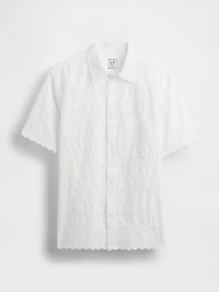 Gap × DÔEN Eyelet Shirt