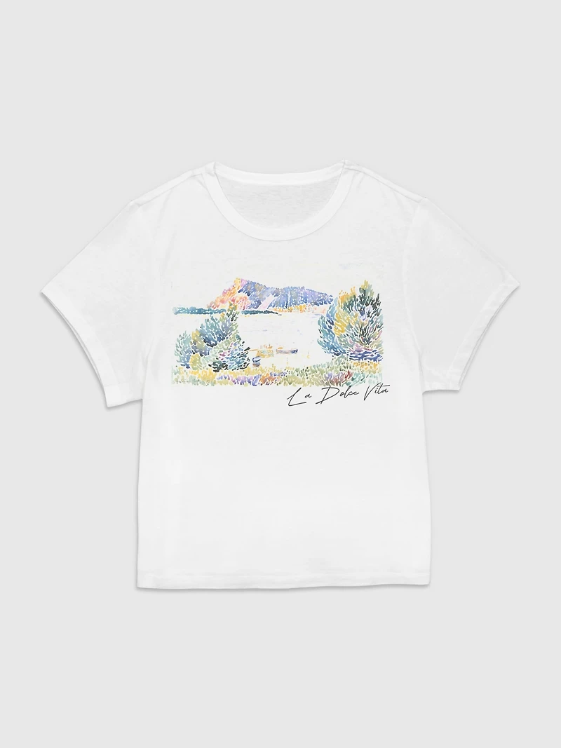 La Dolce Vita Graphic Baby Fit T-Shirt