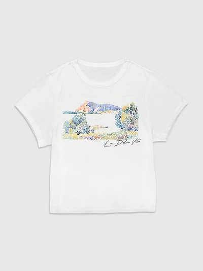 La Dolce Vita Graphic Baby Fit T-Shirt
