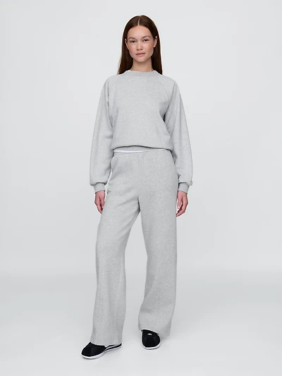 VintageSoft Seamed Straight Sweatpants