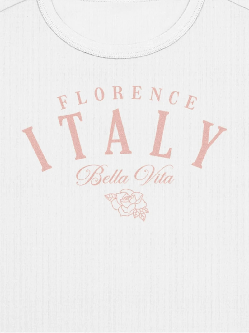 Florence Italy Graphic Baby Fit T-Shirt