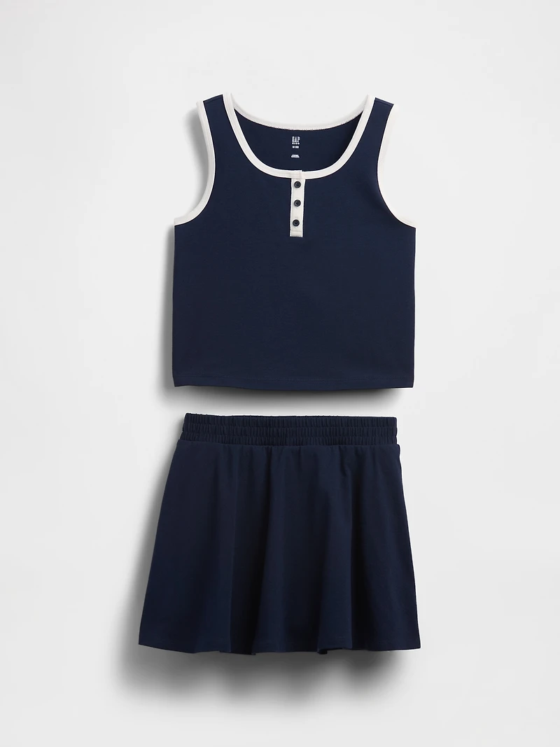 Kids Tank & Skort Outfit Set
